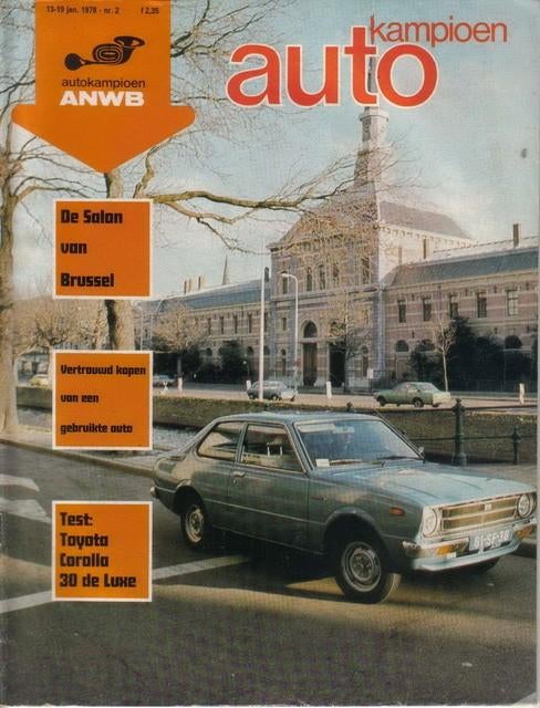 Autokampioen 2 1978 : Toyota Corolla 30 / Carina / Celica, Ophalen of Verzenden, Gelezen, Algemeen