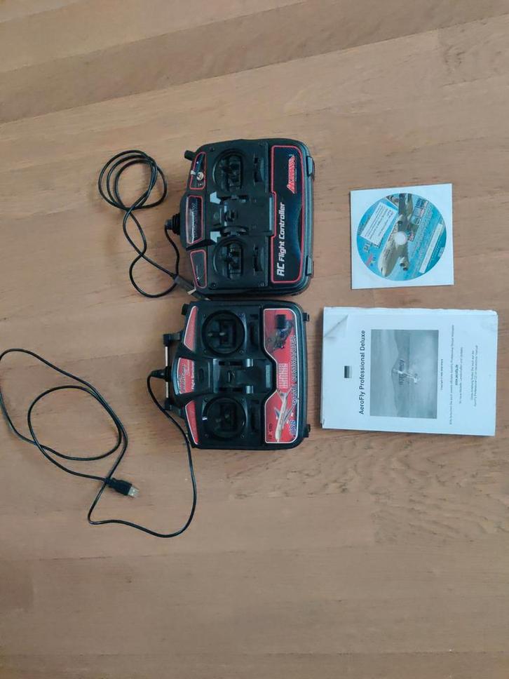 RC Trainer Set: AeroFly Professional Deluxe Simulator, Hobby en Vrije tijd, Modelbouw | Radiografisch | Vliegtuigen, Gebruikt