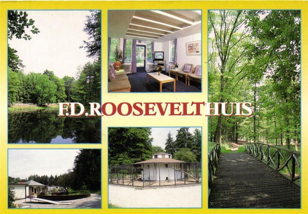 F.D. Roosevelthuis, Doorn - 5 afb - 2000 gelopen, Ophalen of Verzenden, Voor 1920, Gelopen, Utrecht