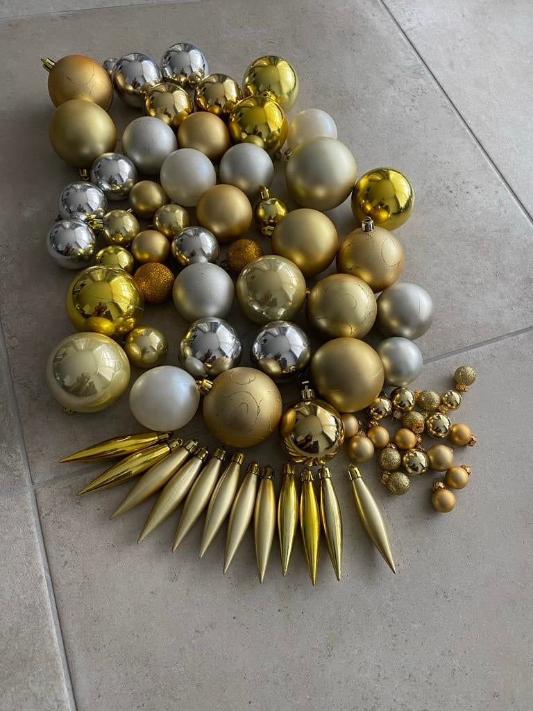Kerstballen, Ophalen of Verzenden, Gebruikt