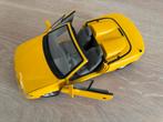 Schaalmodel Gele Renault Mégane Coupé Cabrio 1:18, Ophalen of Verzenden, Gebruikt, Auto, Overige merken