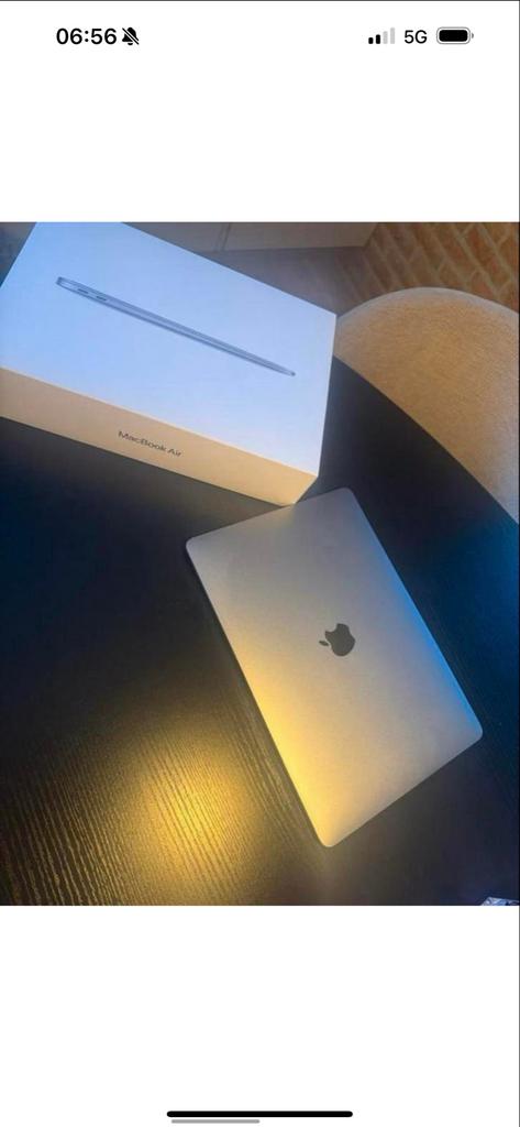 MacBook Air 13 inch model 2020, Computers en Software, Apple Macbooks, Ophalen, Gebruikt, 256 GB, 8 GB