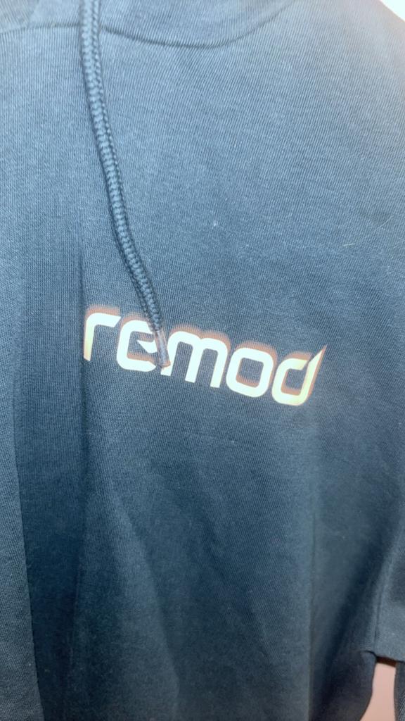 Remod hoodie, Verzenden, Gedragen, Maat 48/50 (M), Groen