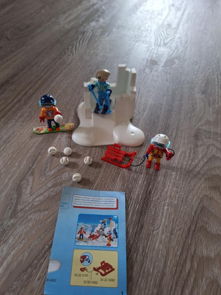 Playmobil Wintersport Set met Figuren en Accessoires, Ophalen, Gebruikt, Jongen of Meisje
