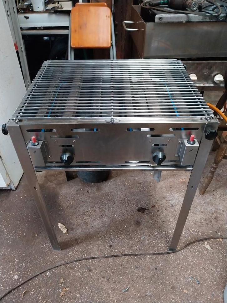 Roestvrijstalen Gasbarbecue - Perfect voor buiten koken, Tuin en Terras, Gasbarbecues, Gebruikt, Ophalen of Verzenden