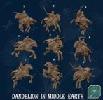 LOTR 4 Mirkwood knights (Dandelion proxy, 3D print), Ophalen of Verzenden, Overige soorten