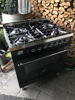 Boretti fornuis, sen R6 rvs, Ophalen, Gebruikt, 60 cm of meer, Gas