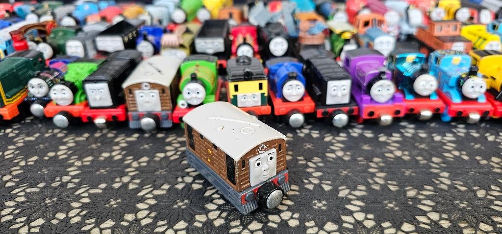 Thomas de trein take n play Toby, Kinderen en Baby's, Speelgoed | Thomas de Trein, Ophalen of Verzenden, Zo goed als nieuw