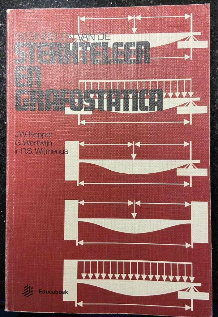 Sterkteleer en Grafostatica - J.W. Kopper 9e druk, Boeken, Ophalen of Verzenden, Beta, Gelezen, HBO
