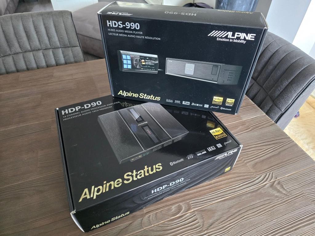 Alpine Status HDS-990 en HDP-P90, Auto diversen, Ophalen of Verzenden, Nieuw