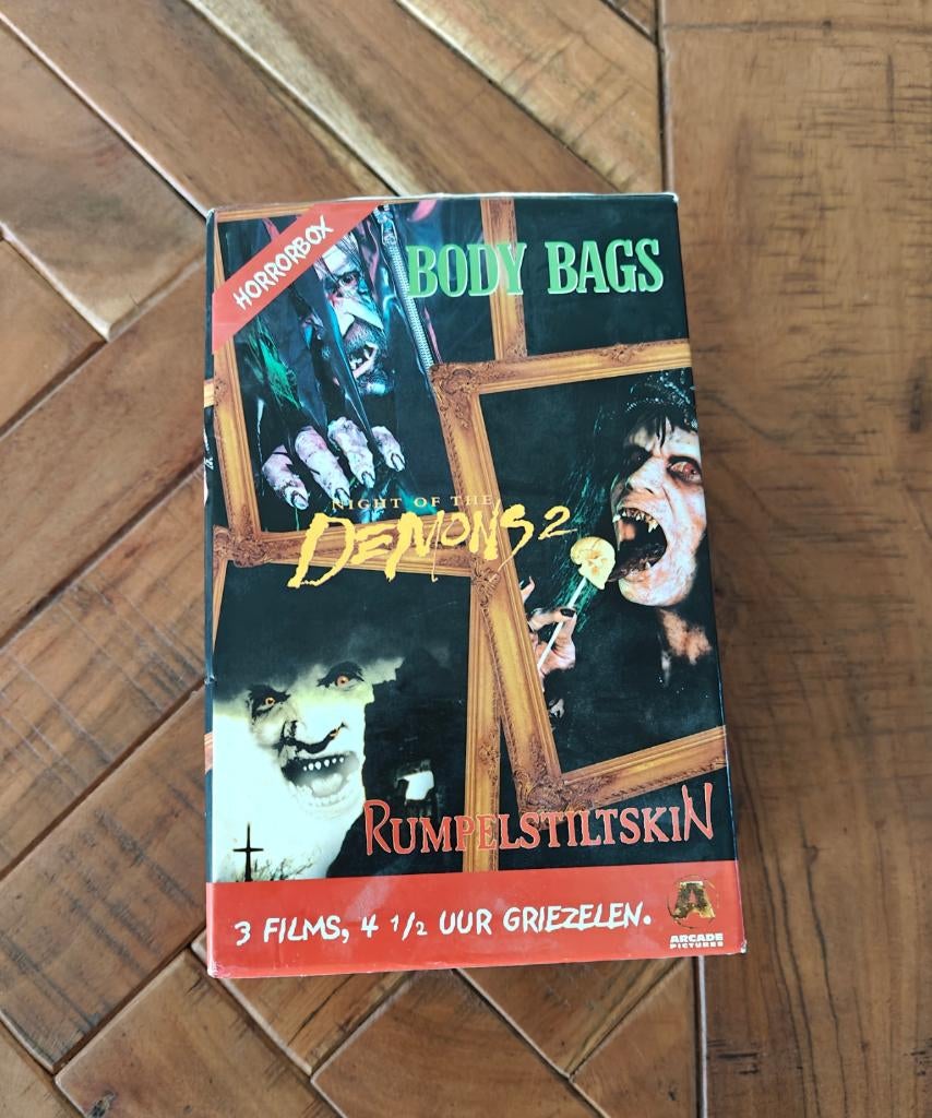 Horror Box VHS, Vanaf 16 jaar, Ophalen of Verzenden, Gebruikt, Horror