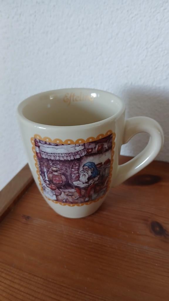 Efteling mokje Anton Pieck, Verzamelen, Efteling, Verzenden, Zo goed als nieuw, Beeldje of Poppetje