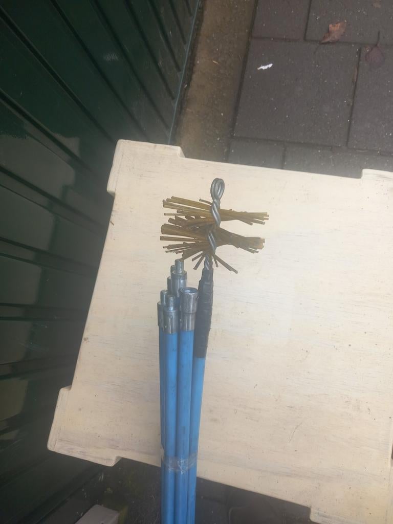 Schoorsteen veegzet, Ophalen, Minder dan 60 cm, Radiator, 30 tot 80 cm