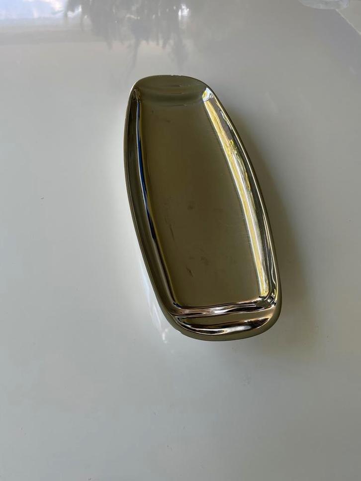 Vintage Zilverkleurige Cake Schaal Jaren '60, Antiek en Kunst, Antiek | Schalen, Ophalen of Verzenden