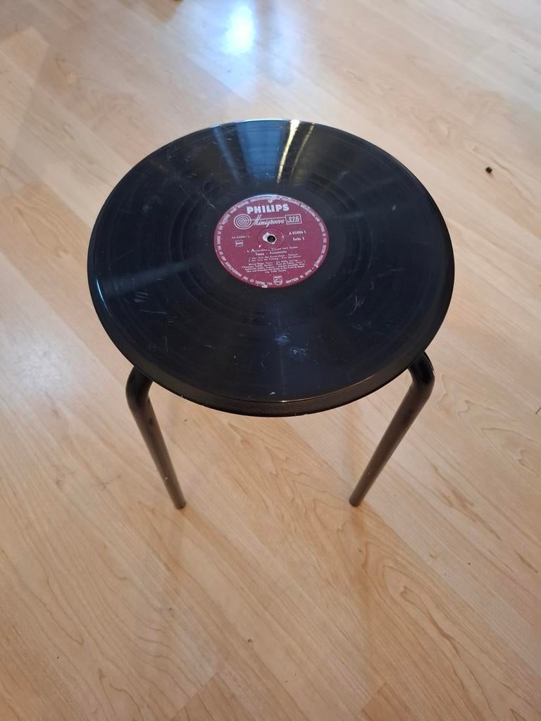Unieke LP Kruk - Vintage Philips Minigroove 33 1/3, Ophalen, Gebruikt, Overige materialen