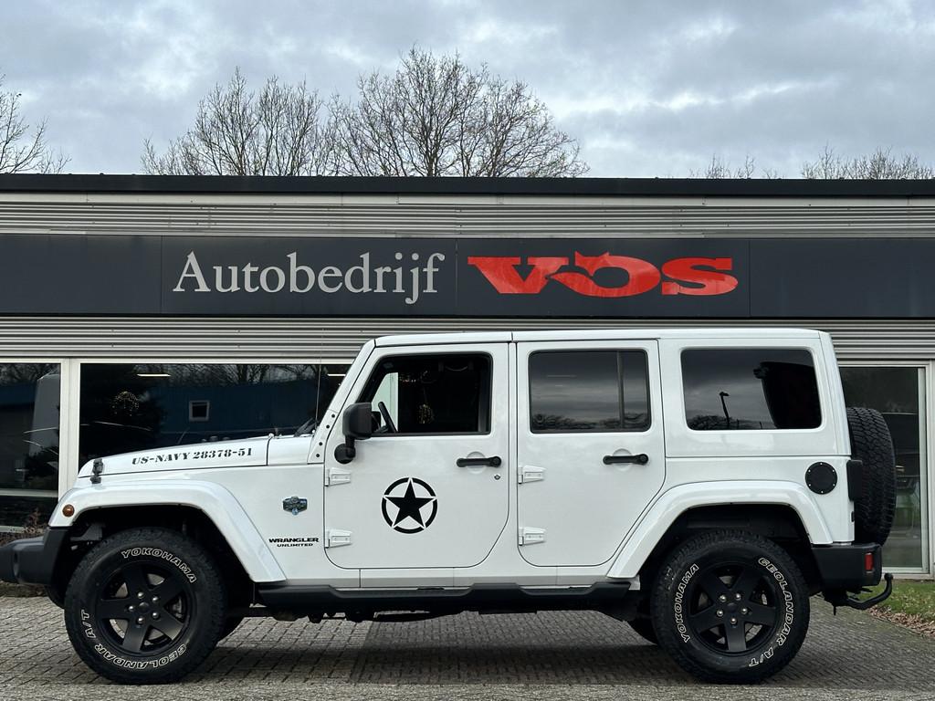 Jeep Wrangler Unlimited 3.6 Arctic V6 | Bluetooth | Trekhaak, Auto's, Jeep, Euro 5, 450 kg, Gebruikt, Zwart