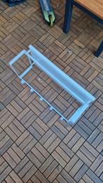Wand kapstok, Zo goed als nieuw, Minder dan 100 cm, Metaal, Ophalen