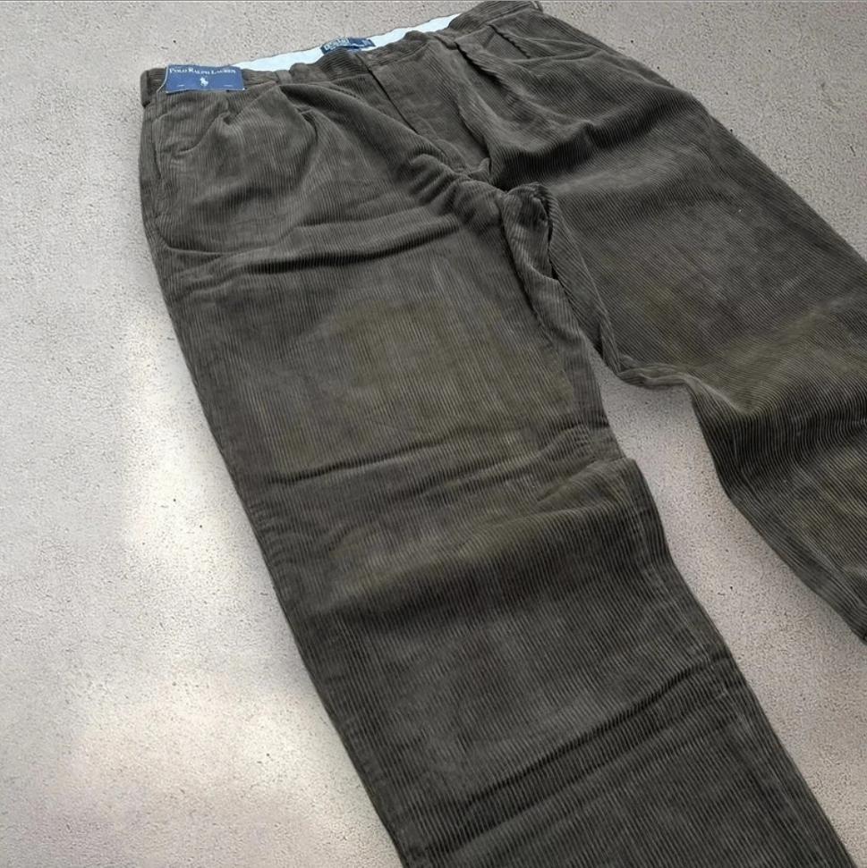 Polo Ralph Lauren corduroy broek – donkerbruin – NIEUW, Kleding | Heren, Broeken en Pantalons, Bruin, Ralph Lauren, Overige maten