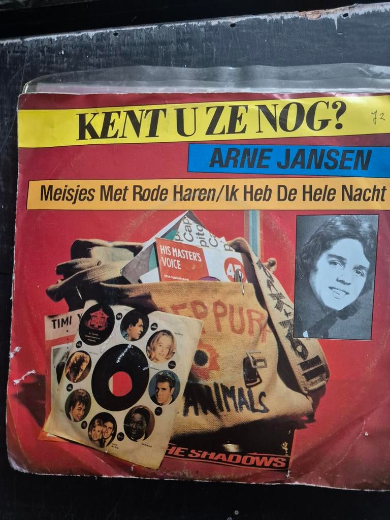 Arne jansen meisjes met rode haren, Cd's en Dvd's, Vinyl | Nederlandstalig, Ophalen of Verzenden, Zo goed als nieuw, Overige formaten