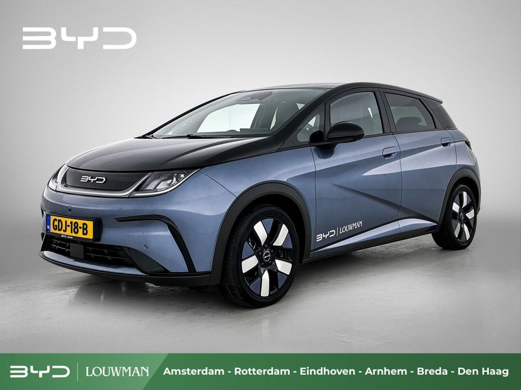 BYD Dolphin Design 60.4 kWh | 427 KM WLTP | 360 camera | 17", Auto's, BYD, Dolphin, Gebruikt, Zwart, Adaptive Cruise Control