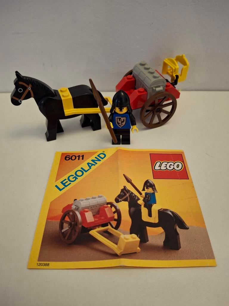 Lego 6011 Black Knight's Treasure. Jaren 80 Castle, Kinderen en Baby's, Speelgoed | Duplo en Lego, Compleet, Lego, Info@lego.com
