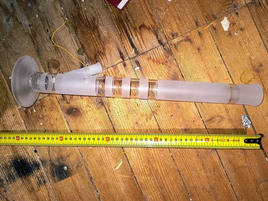 Glass water pipe, Ophalen of Verzenden, Nieuw, (Water)pijp
