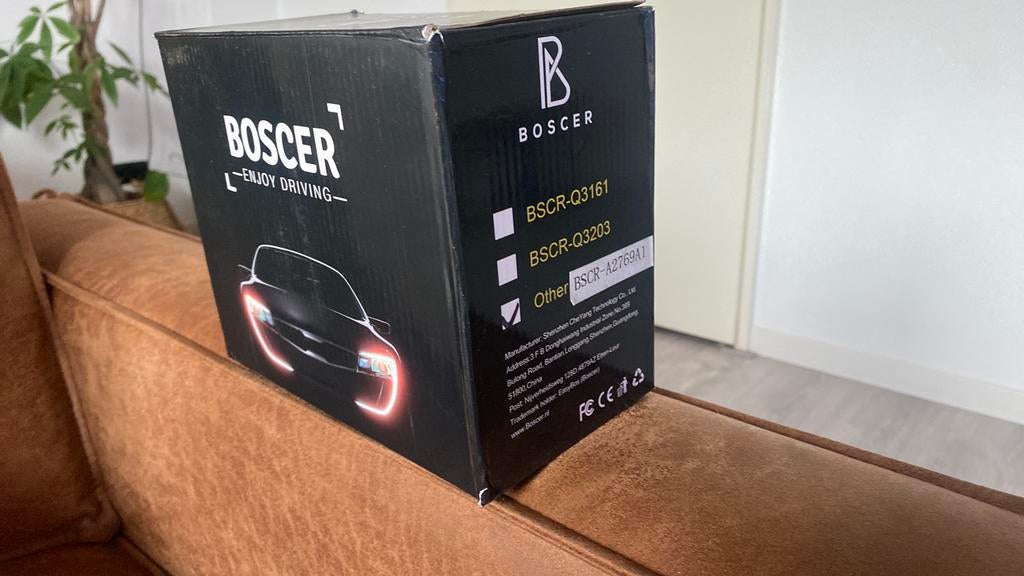 Boscer autoradio met achteruitkijk camera. Nieuw in doos, Ophalen of Verzenden, Zo goed als nieuw