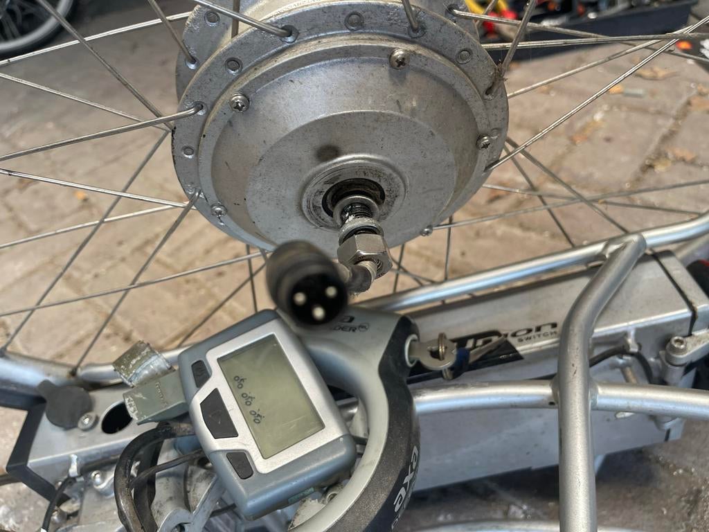 Union Voorwielmotor Display Controller E-bike Onderdelen, Ophalen of Verzenden, Gebruikt