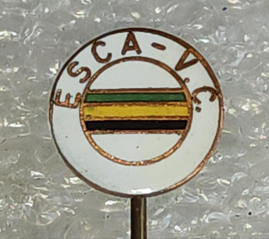 Emaille Speldje Enka Sport Club Arnhem - Vitesse Combinatie, Verzamelen, Speldjes, Pins en Buttons, Gebruikt, Speldje of Pin, Sport