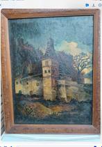 Chateau Neercanne olieverf schilderij ., Antiek en Kunst, Ophalen of Verzenden