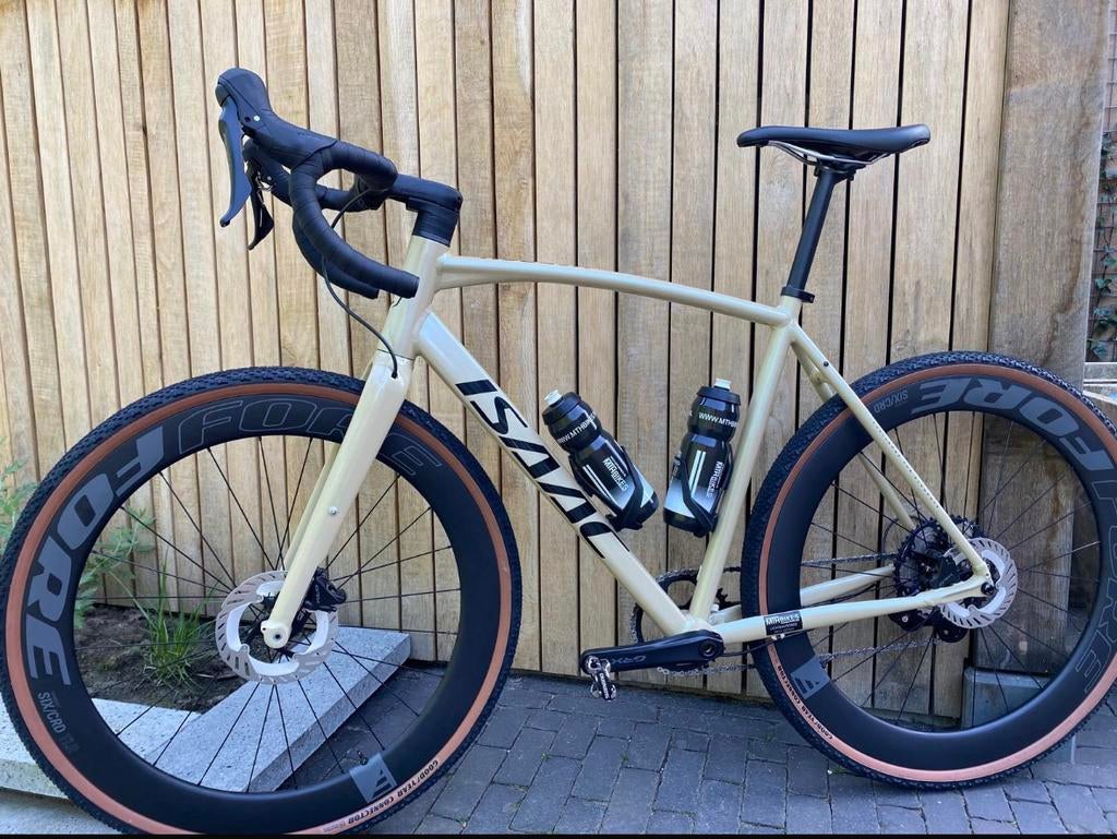 Gravelbike - Isaac Hadron Sand, Overige merken, Carbon, Ophalen of Verzenden, Zo goed als nieuw