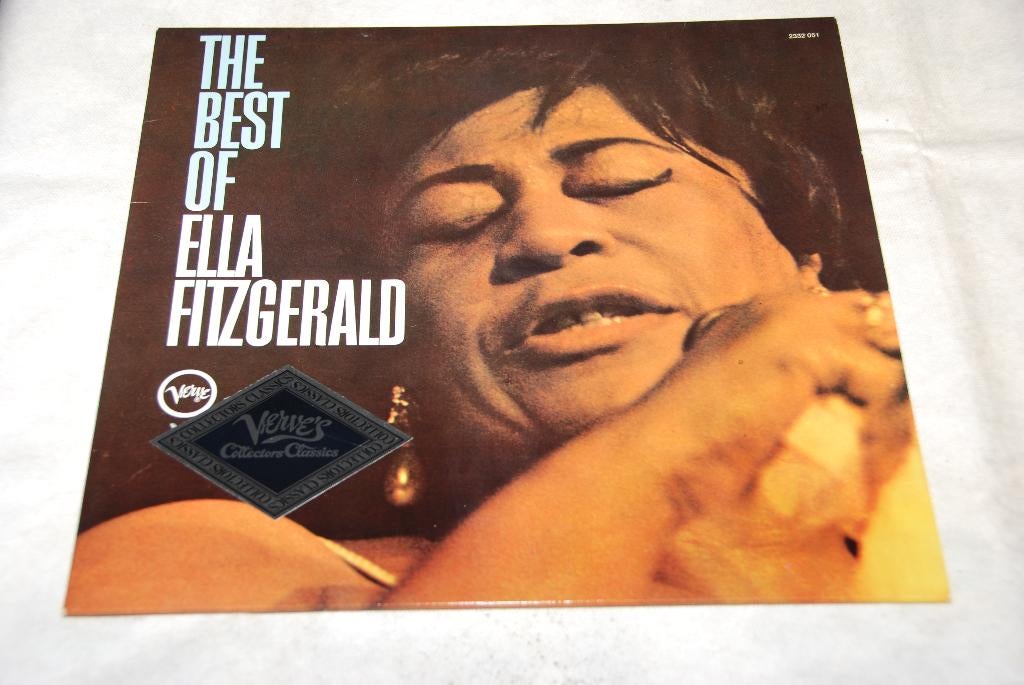 Ella Fitzgerald – The Best of Ella Fitzgerald LP Vinyl, 1960 tot 1980, Gebruikt, Ophalen of Verzenden, 12 inch