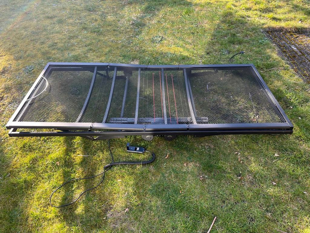 Elektrisch verstelbare lattenbodem / bedbodem - DEWERT DUO 5, Ophalen, Gebruikt, 90 cm, Eenpersoons