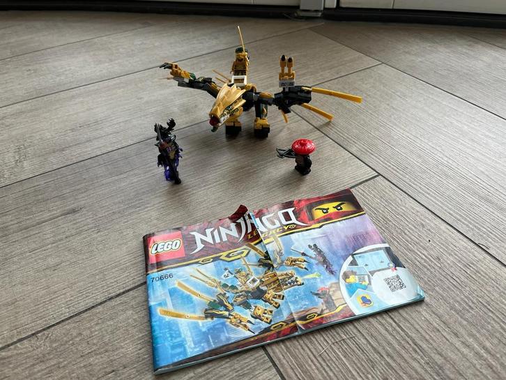 Lego Ninjago Legacy Gouden Draak 70666 - Compleet, Kinderen en Baby's, Speelgoed | Duplo en Lego, Zo goed als nieuw, Lego, Complete set