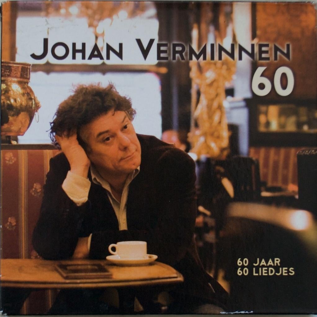 3cd-box Johan Verminnen 60 uit 2010 met Bar tropical Brussel, Ophalen of Verzenden, Gebruikt