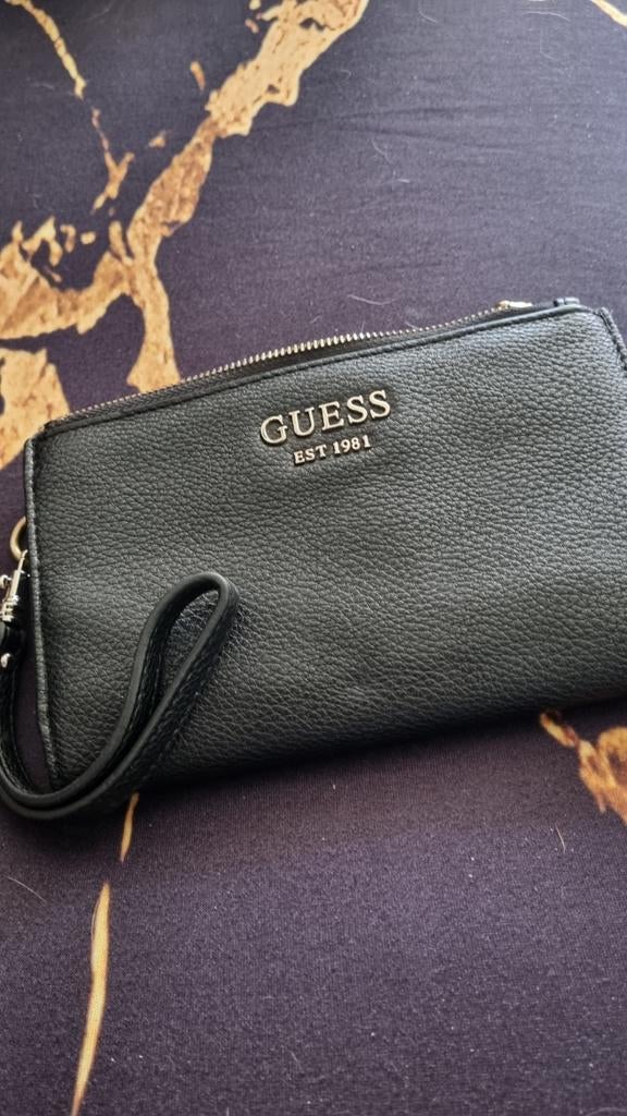 Guess portemonnee, Sieraden, Tassen en Uiterlijk, Portemonnees, Ophalen of Verzenden, Zwart, Guess