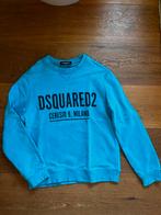 Dsquared2 turquoise trui maat 10Y/140, Ophalen of Verzenden, Zo goed als nieuw, Jongen of Meisje