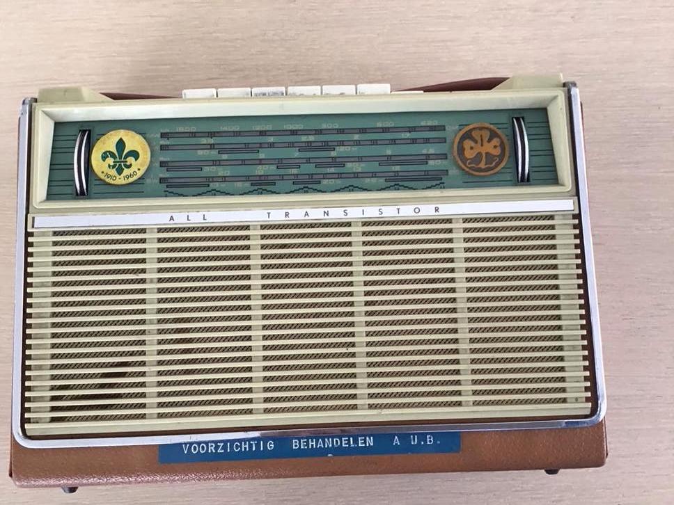 Vintage Philips Radio - Draagbaar, Ophalen, Gebruikt