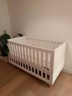 Wit ledikant met lattenbodem en matras 70x140cm, Ophalen, Zo goed als nieuw, Ledikant