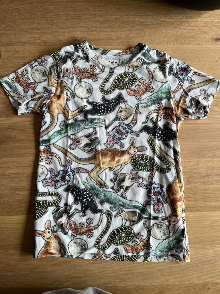 Molo t-shirt maat 128  als nieuw ⚡️, Ophalen of Verzenden, Zo goed als nieuw, Jongen, Shirt of Longsleeve