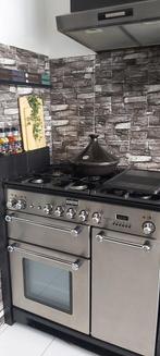 Falcon Kitchener 90 RVS, Witgoed en Apparatuur, Fornuizen, Ophalen, 60 cm of meer, Zo goed als nieuw, Inductie