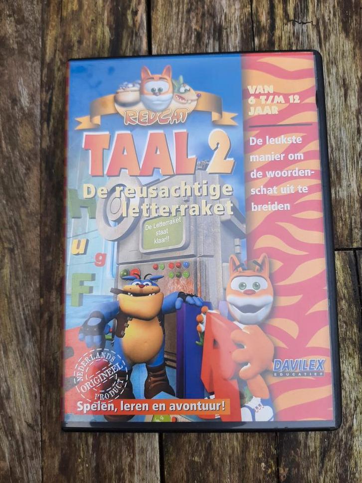 Redcat Taal 2 De reusachtige letterraket PC game spel, Spelcomputers en Games, Games | Pc, Zo goed als nieuw, Avontuur en Actie