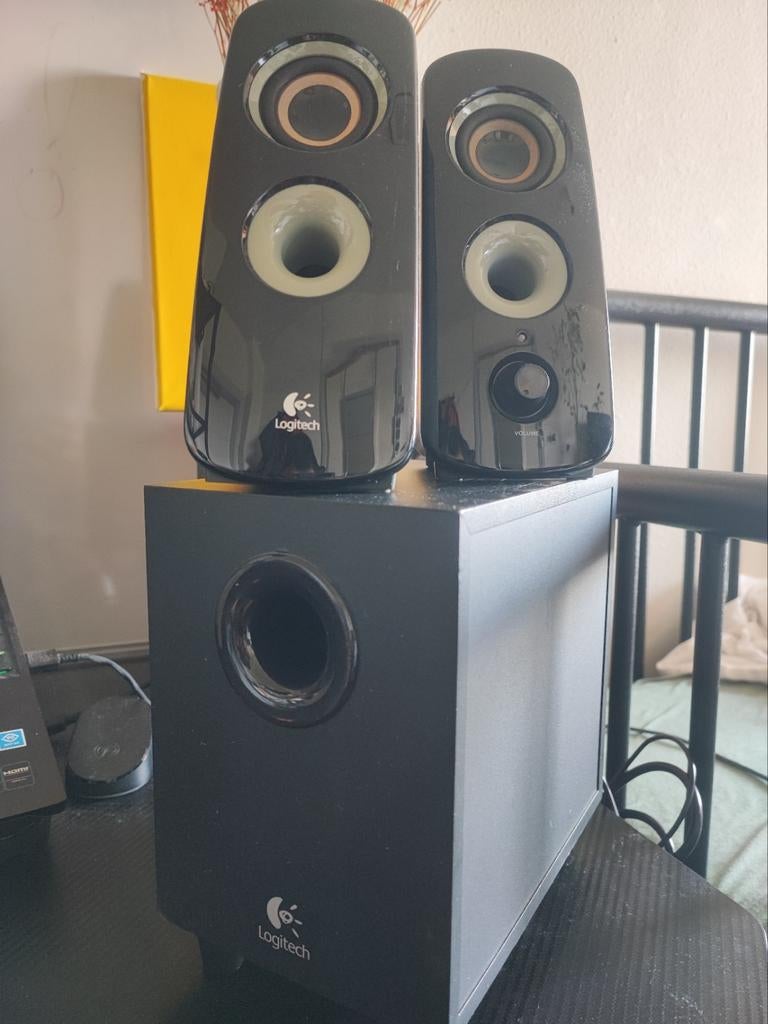 Logitech Z323 2.1 Speakersysteem met Subwoofer, Ophalen, Gebruikt, Audiokanaal 2.1, LOGITECH (creative)