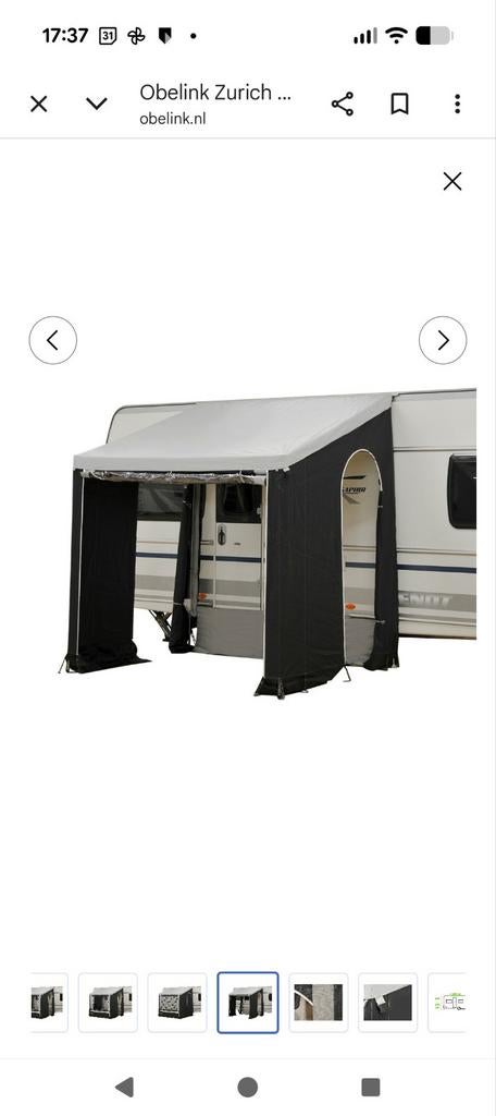 Wintertent Obelink Zürich 2 nieuw, Ophalen