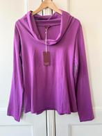 Enolah paarse longsleeve met col, maat 42 - NP 59,-, P, Paars, P, Nieuw