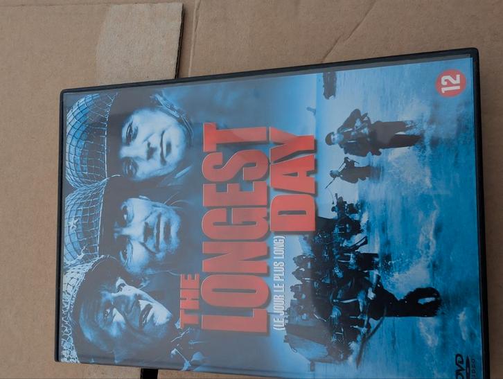 DVD THE LONGEST DAY, Cd's en Dvd's, VHS | Film, Zo goed als nieuw, Actie en Avontuur, Vanaf 16 jaar, Ophalen of Verzenden