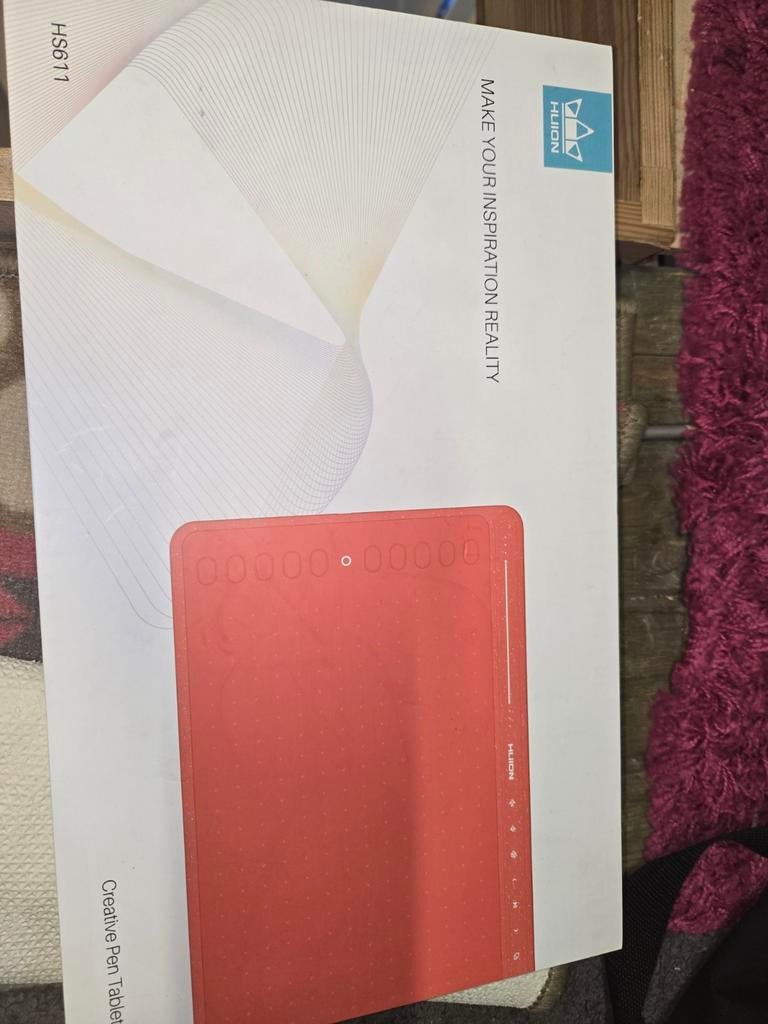 Huion HS611 Creative Pen Tablet, Computers en Software, Tekentablets, Ophalen of Verzenden