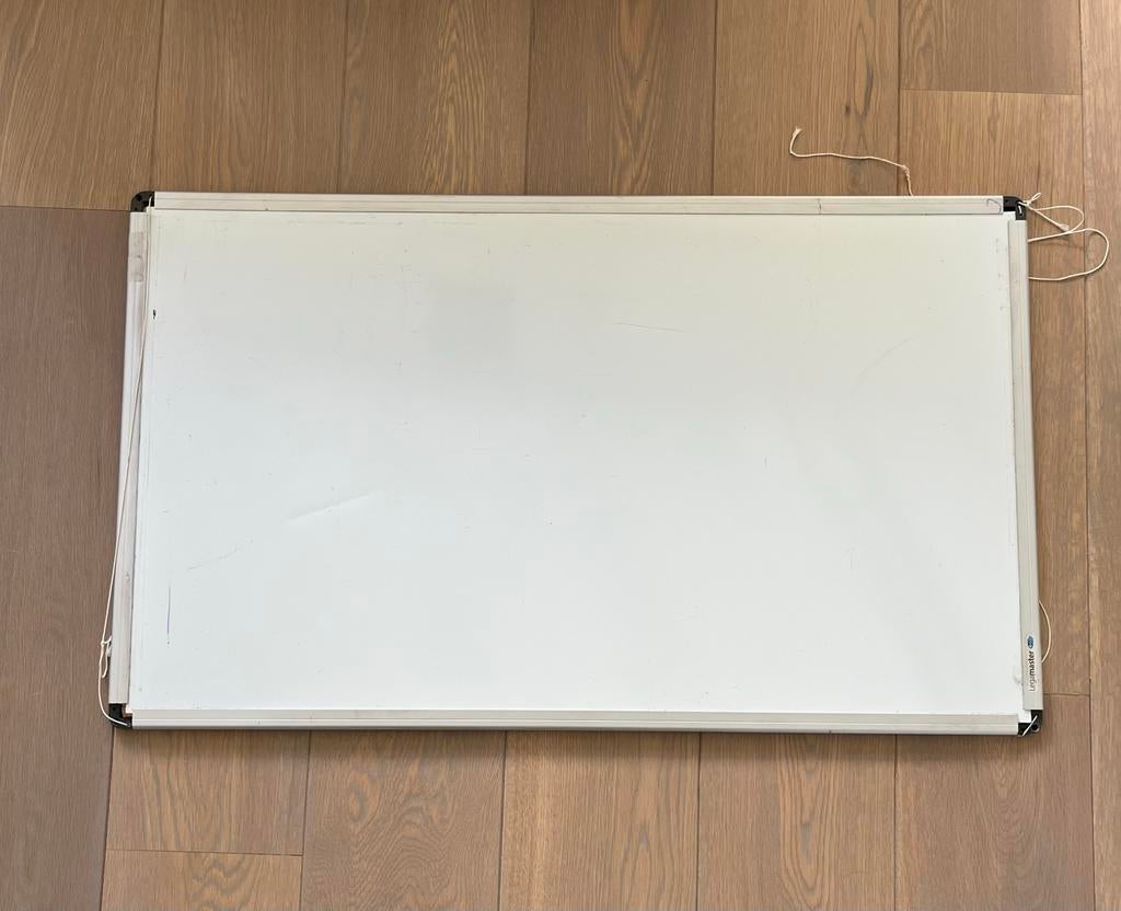 Whiteboard 90x54cm, Ophalen, Gebruikt, Whiteboard