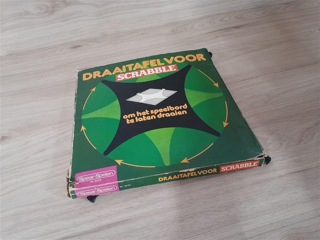 Draaitafel voor Scrabble - s3383, Verzenden, Zo goed als nieuw