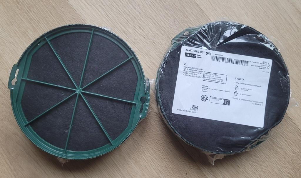 Nieuw NYTTIG FIL 400 - Ikea Koolstoffilters voor afzuigkap, Ophalen of Verzenden, Nieuw